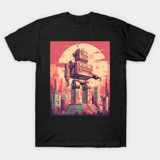 Retro-Futuristic Robots T-Shirt